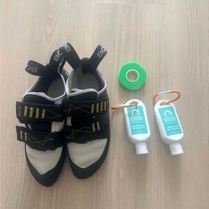 MEC Black and White Athletic Shoes